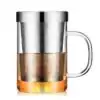 Théière Nomade <br> Mug infuseur (Théière Nomade). | OkO-OKO™ Mug infuseur couvercle en inox 500 ml | oko oko