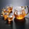 Theeset Schubben (Glas). | OkO-OKO™ Elegant theeservies | oko oko