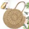 Sac à main <br>Raphia. | OkO-OKO™ Sac a main raphia à grande anse marron | oko oko