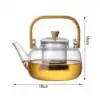 Théières en Verre <br> Avec filtre Transparent. | OkO-OKO™ Théière en Verre 1 litre avec Filtre dimention | oko oko