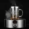 Théière Nomade <br> Mug infuseur (Théière Nomade). | OkO-OKO™ Théière nomade avec infuseur en verre résistant à la chaleur| oko oko