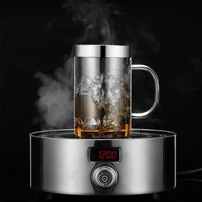 Théière Nomade <br> Mug infuseur (Théière Nomade). | OkO-OKO™ Théière nomade avec infuseur en verre résistant à la chaleur| oko oko