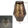 Decoratieve Verlichting Hangende Zonne-lantaarn. | OkO-OKO™ Gouden hangende lantaarn | OkO-OkO