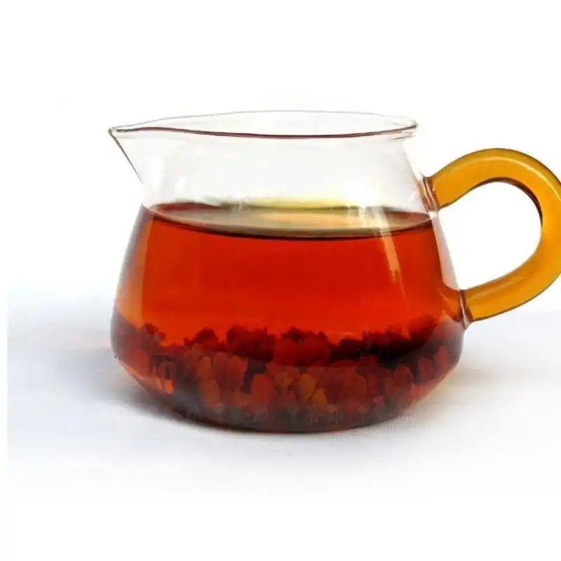 Thé et Infusion <br> Chrysanthème des Neiges. | OkO-OKO™ Thé Chrysanthème des Neiges dans une théière en verre | OkO-OkO