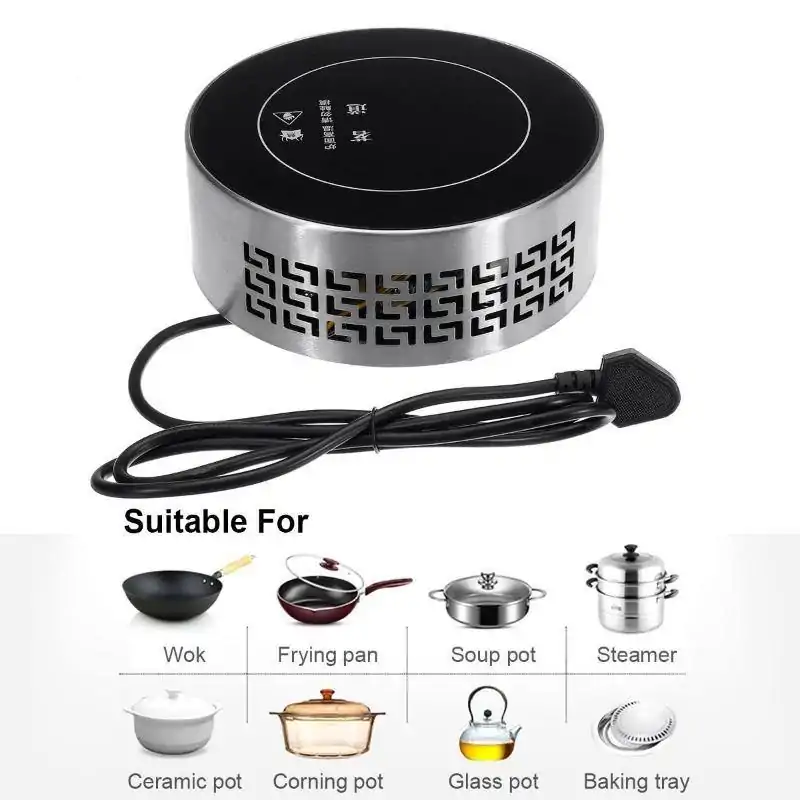 Chauffe Théière <br> Vitrocéramique. | OkO-OKO™ Chauffe Théière Vitrocéramique permet de cuisiner aussi | OkO-OkO