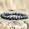 Paar-Armband Lavastein und Holz | OkO-OkO
