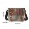 Bolso vaquero verde gris | oko oko