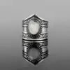 Bague Pierre de Lune Boho de face | oko oko