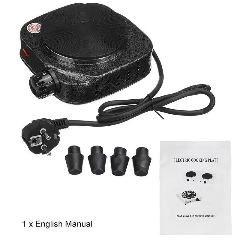 Chauffe Théière <br> Mini Plaque Électrique (500W 220V). | OkO-OKO™ Chauffe Théière Électrique ou Mini Plaque Électrique prise française | OkO-OkO