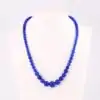 Collier Pierre Naturelle Femme Calcédoine Bleue (colorée) | oko-oko