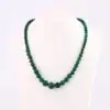 Collier Pierre Naturelle Femme Calcédoine Verte | oko-oko