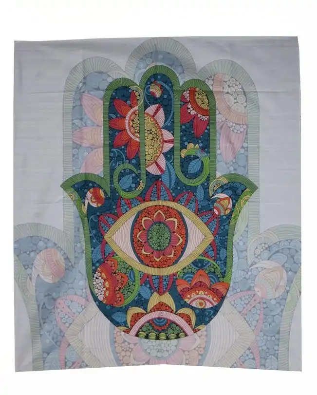 Wanddekoration Schwarz-Weiß Mandala Wandbehang. | OkO-OKO™ Wanddekoration Wandbehang Mandala Schwarz und Weiß. | OkO-OkO™