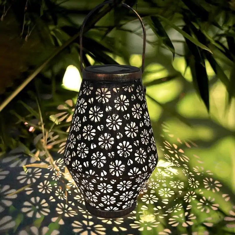 Decoratieve Verlichting Hangende Zonne-lantaarn. | OkO-OKO™ Oosterse Hangende Zonnelantaarn | OkO-OkO