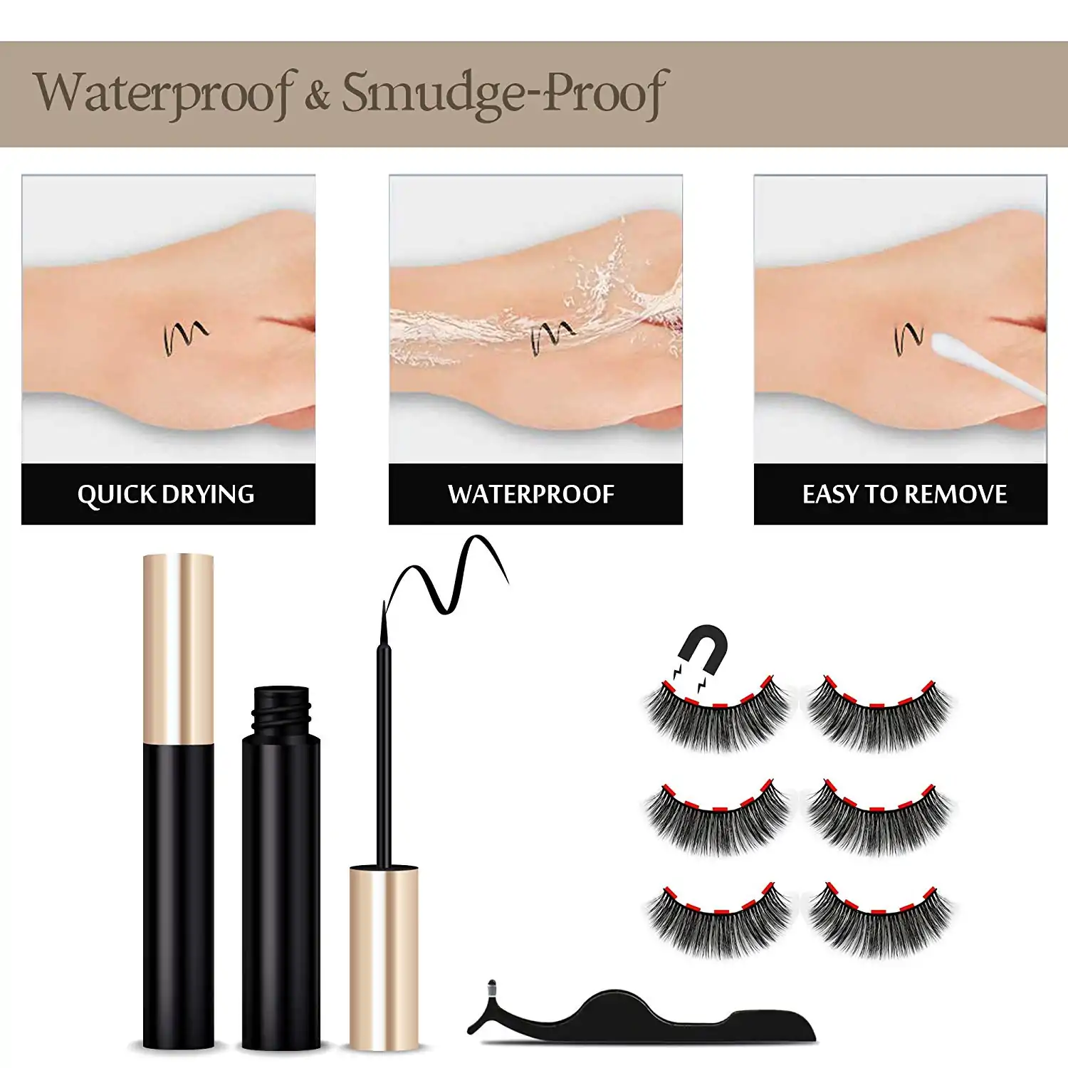 Beauté et Accessoire <br> Faux Cils magnétiques. | OkO-OKO™ Cils magnétiques pas cher | oko oko