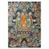 Bouddhisme <br> Tableau bouddhiste. | OkO-OKO™ Toile bouddhiste Thangka san cadre | oko oko