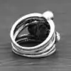 Bijou Lithothérapie <br> Bague Pierre Naturelle. | OkO-OKO™ Bague Pierre Naturelle semi précieuse vue de l'intérieur| oko-oko