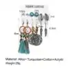 Ethnic and Boho Jewelry Boho Earrings. | OkO-OKO™ Earring Boho dimentions | oko