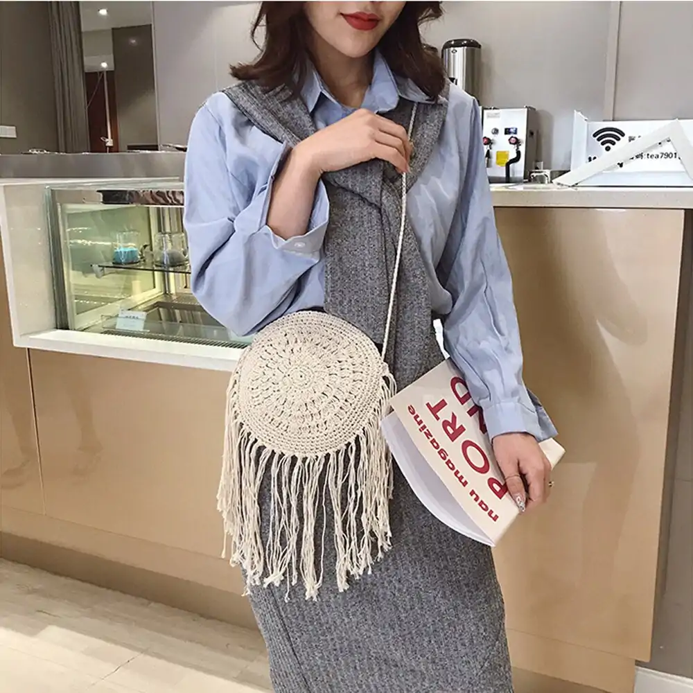 Bolso Boho Dream Catcher crudo | oko oko