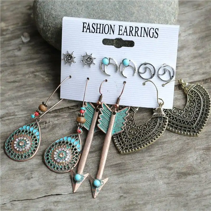 Ethnic and Boho Jewelry Boho Earrings. | OkO-OKO™ Earring Boho Flêche | oko