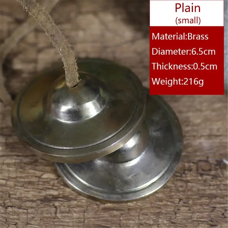 Bouddhisme <br> Cymbale Tibétaine | OkO-OKO™ Cloche Tingsha diam 6.5 cm