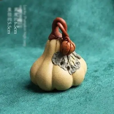 Tea Pets Pompoen (6 kleuren). | OkO-OKO™ Thee Pets Pumpkin beige | OkO-OkO