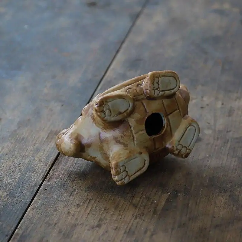 Tea Pets <br> Chien Foo ou Kylin. | OkO-OKO™ Tea Pets Chien Foo ou Kylin vue du dessous | OkO-OkO