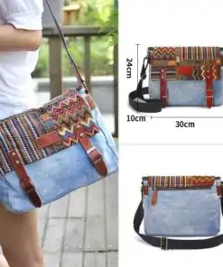 Sac bandoulière jeans délavé | oko oko