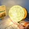 Décoration lumineuse <br>Lampe Déco Ronde en Rotin | OkO-OKO™ Lampe déco LED d'interieur | OkO OkO