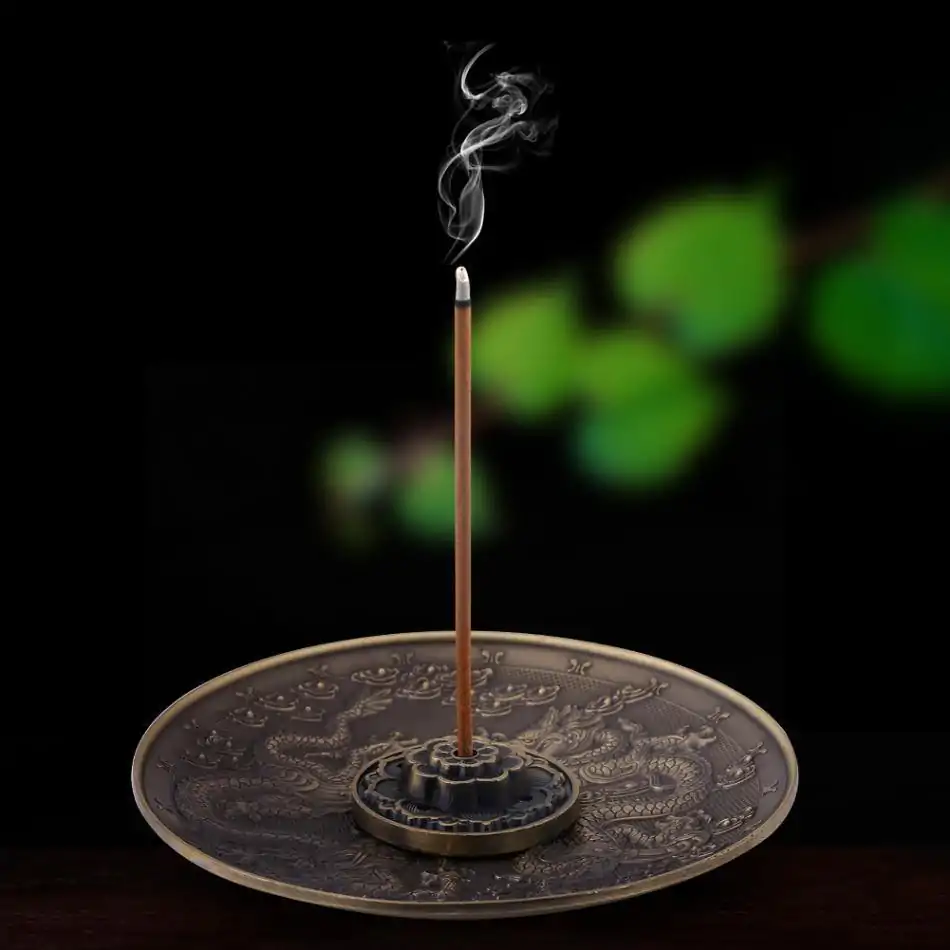 Encens <br>Porte-Encens dragon | OkO-OKO™ Porte encens dragon avec encens allumé | oko oko