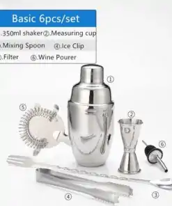Cocktail Shaker Kit Edelstahl 350 ml | oko oko  