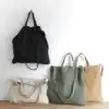 Canvas bag woman solid colors | oko
