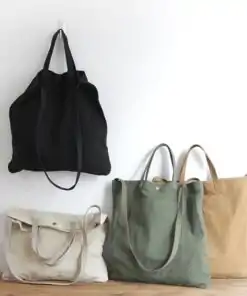 Sac en toile femme couleurs unies  | oko oko