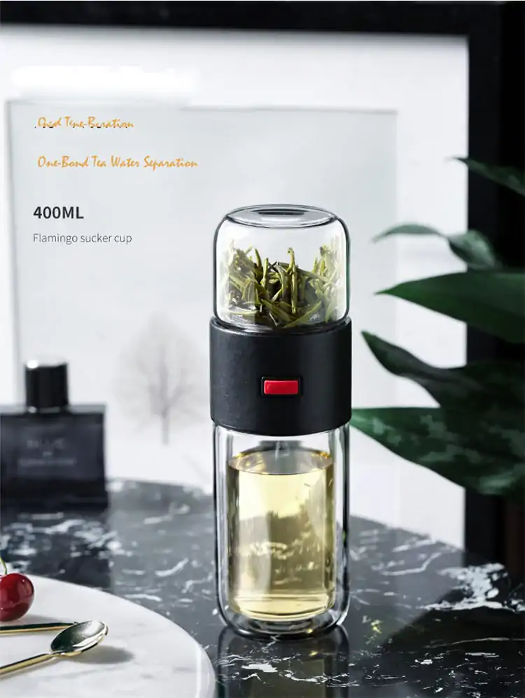 le meilleur Thermos en verre avec infuseur