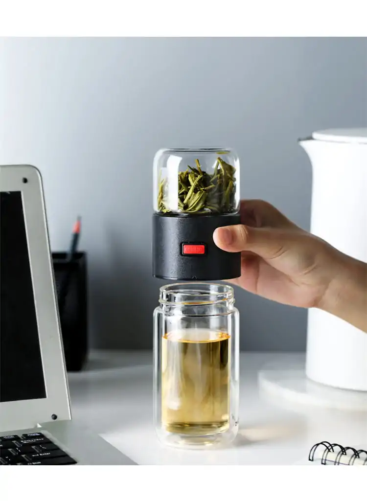 thermos avec infuseur ouvert pas cher