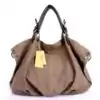 Bolsa de hombro de lona marrón | oko oko