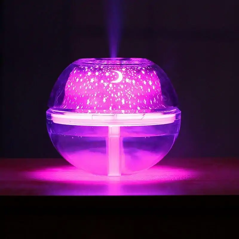Diffuseur d'huile essentielle <br>pluie d'étoile. | OkO-OKO™ Diffuseur d'Huile Essentielle Pluie D'Étoile rose | oko oko