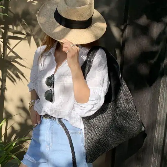 Sac à main <br>Porté épaule. | OkO-OKO™ Sac à Main Porté Épaule en fibre naturel | oko-oko