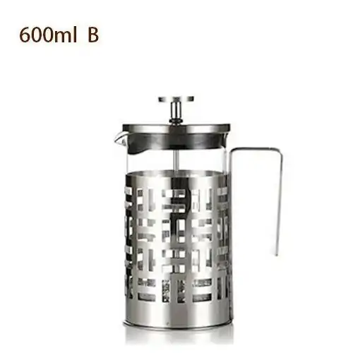 Glazen theepot <br> met plunjer (6 modellen) | OkO-OKO™ Zuiger Theepot B 600 ml | OkO-OkO