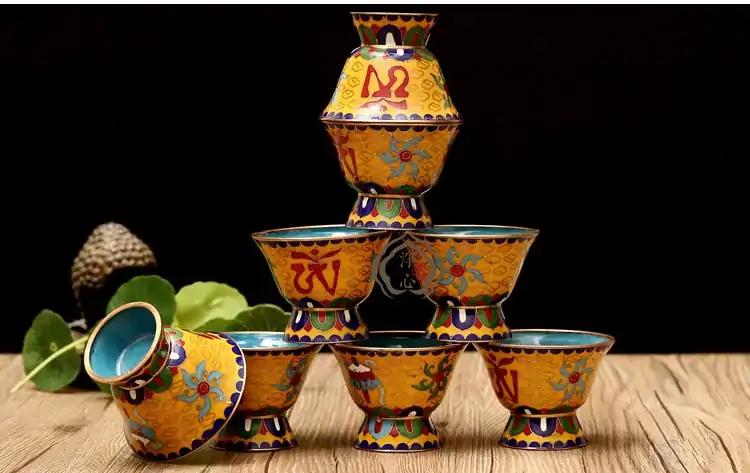 Bouddhisme <br> Cloisonné tibetain. | OkO-OKO™ Bouddhisme <br> Cloisonné tibetain. HTB1OYQXc21H3KVjSZFHq6zKppXaW | OkO-OKO™