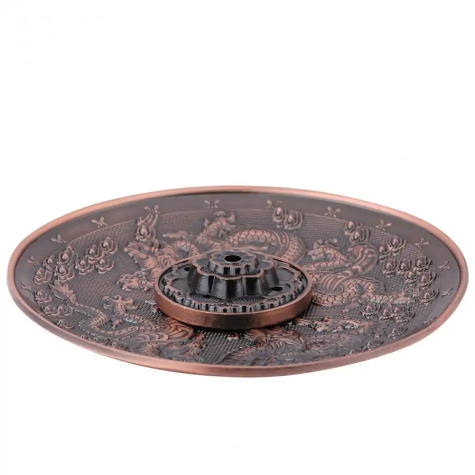 Encens <br>Porte-Encens dragon | OkO-OKO™ Porte encens dragon avec fleur de dragon | oko oko