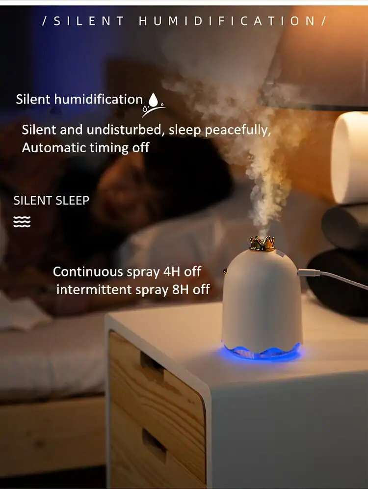Acheter pas cher Diffuseur d'huiles essentielles Humidificateur d'air ultrasonique 250 ML | OkO-OkO