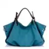 Bolso de hombro de lona verde | oko oko