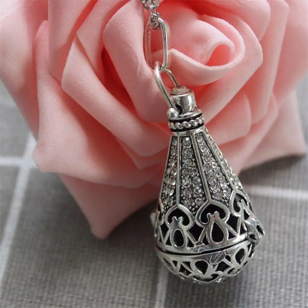 Bijou Diffuseur Huiles Essentielles <br> Pendentif Vintage. | OkO-OKO™ Pendentif diffuseur huiles essentielles argent | oko oko