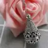 Bijou Diffuseur Huiles Essentielles <br> Pendentif Vintage. | OkO-OKO™ Pendentif diffuseur huiles essentielles argent | oko oko