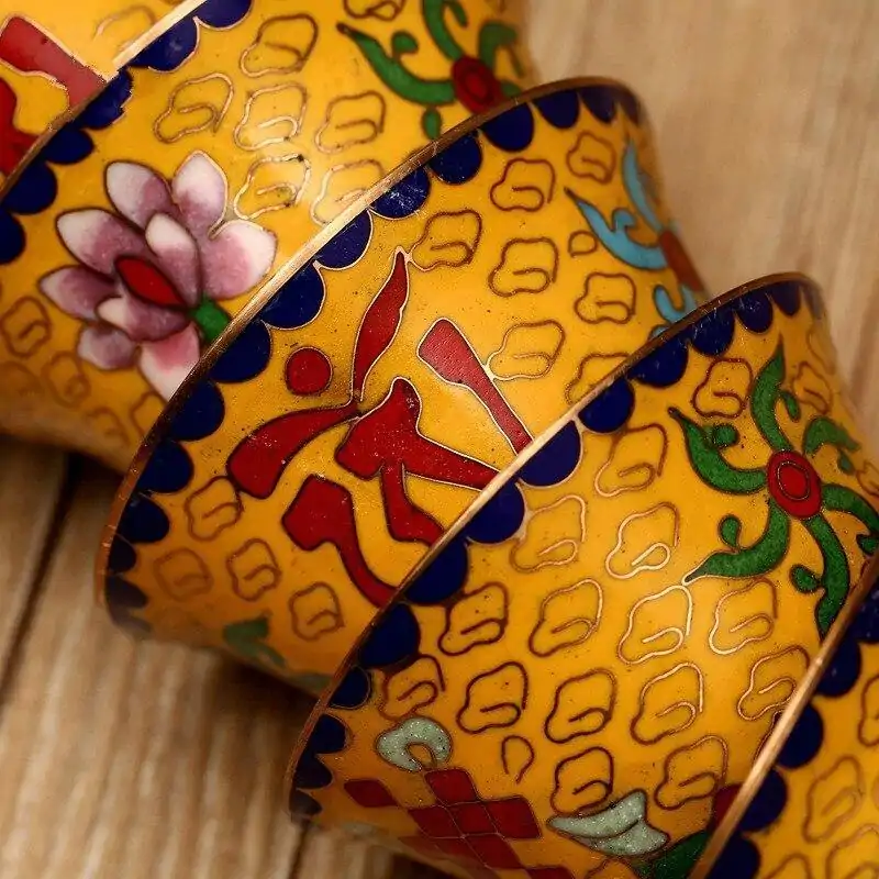 Bouddhisme <br> Cloisonné tibetain. | OkO-OKO™ Bouddhisme Cloisonné tibetain. | OkO-OkO™