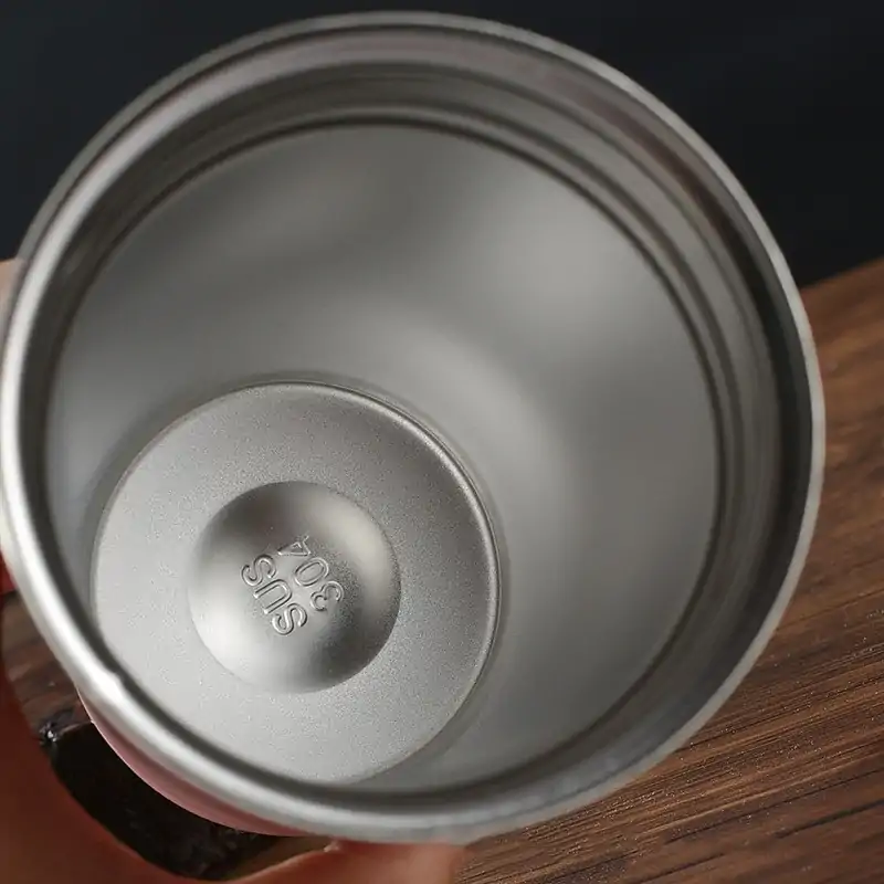 Taza isotérmica hermética de acero inoxidable | OkO-OkO