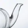 Glasteekannen Kürbis (mit Filter) | OkO-OKO™ Teekannen aus Glas Kürbis Detail des Ausgusses | oko-oko