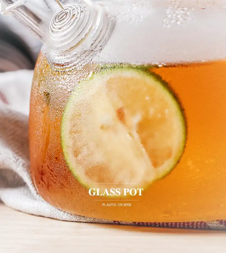 Teekannen aus Glas <br> Für die Zubereitung von Eistee (1L und 1,5L). | OkO-OKO™ Teekanne aus Glas 1L/1.5L günstig kaufen | oko oko