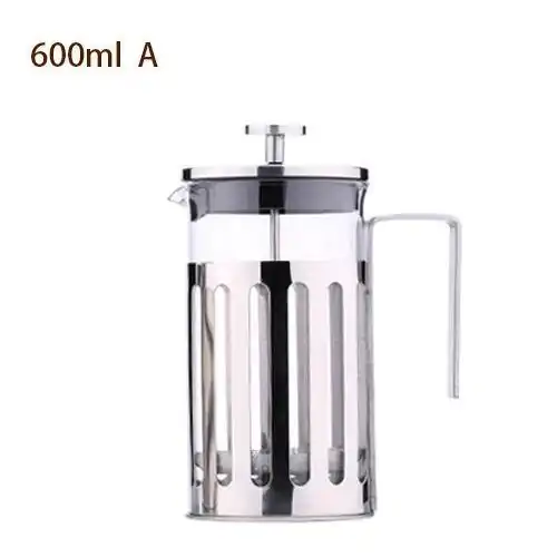 Glazen theepot <br> met plunjer (6 modellen) | OkO-OKO™ Zuiger Theepot A 600 ml | OkO-OkO