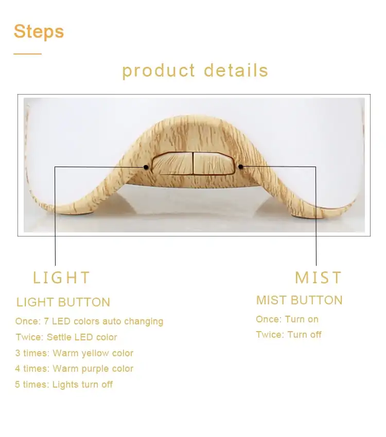 Diffuseur d'huile essentielle <br>Bois foncé. | OkO-OKO™ Diffuseur d'huiles essenteilles | OkO-OkO